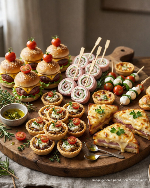 Assortiments de mignardises