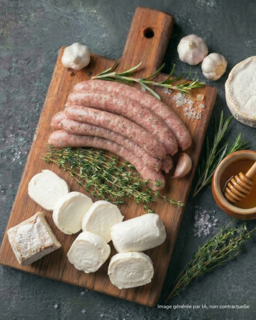 Chipolatas chèvre miel