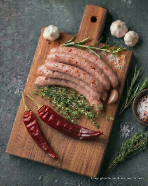 Chipolatas au piment d’Espelette