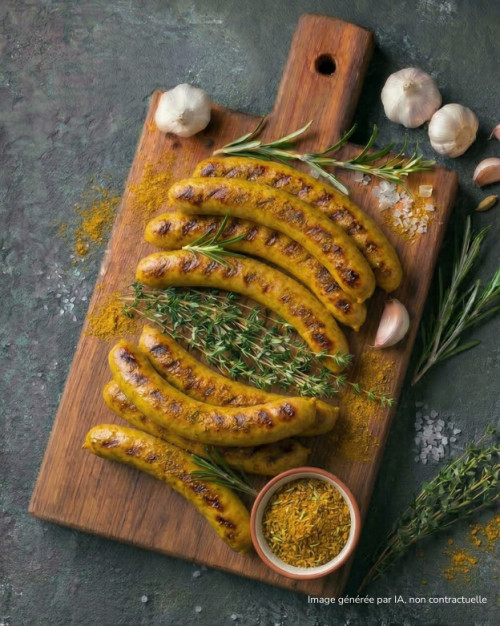 Chipolatas au curry