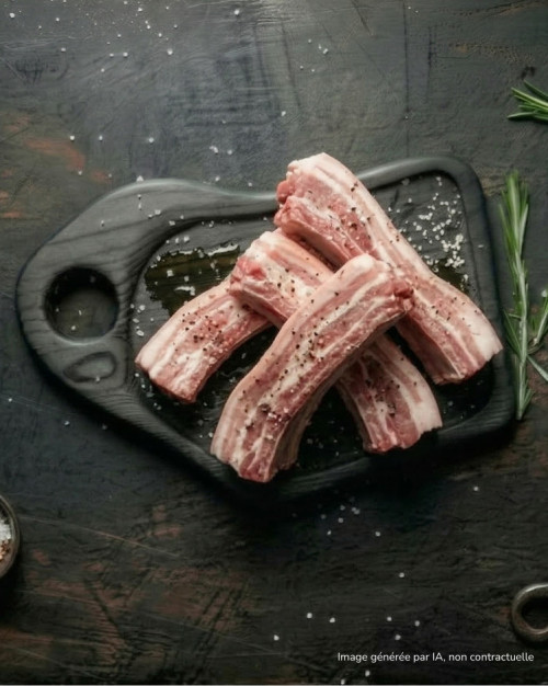 Travers de porc Label Rouge