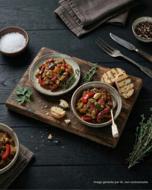 Tapenade de légumes confits