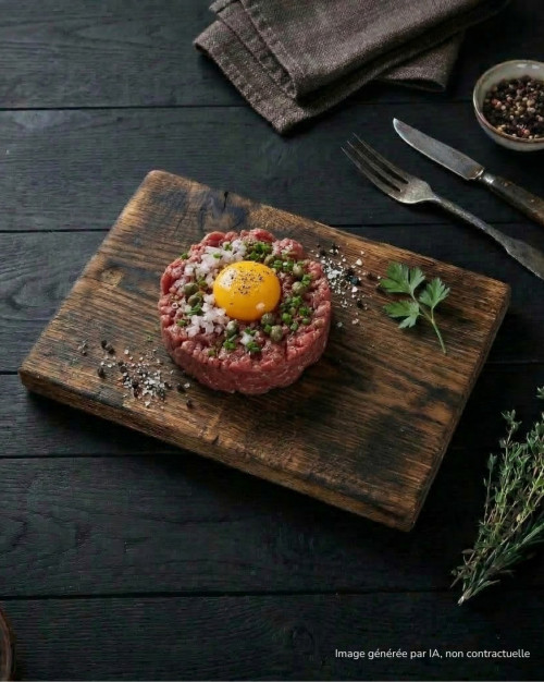 Tartare de bœuf