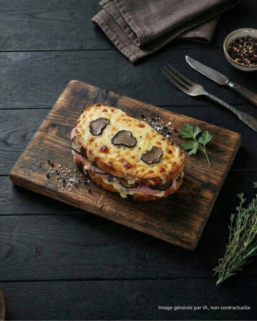 Croque-monsieur à la truffe